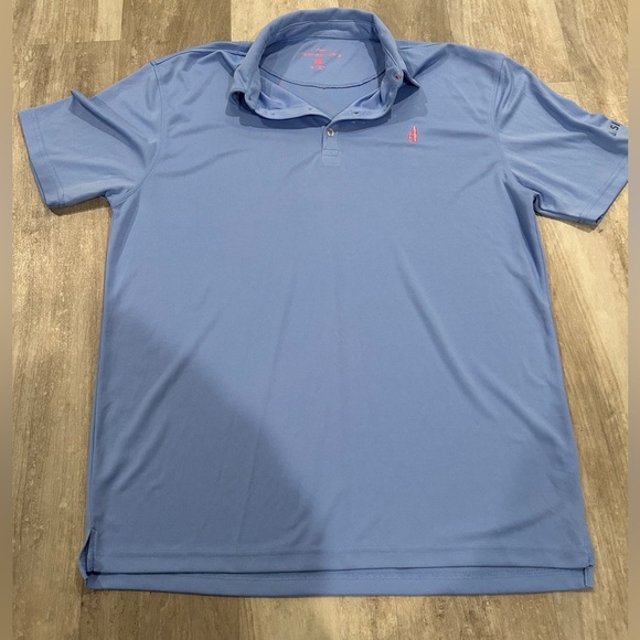 Johnnie-O Blue Polo Sz XL - Picture 1 of 5